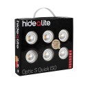 Hide-A-Lite DL Optic S Quick Downlight 6-pakk hvit 3000K Belysning