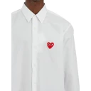 Comme des Garçons Play Herre Skjorter Hvit L,