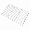  BBQ Grillrist med Håndtak Rektangulær 60x40 cm 304 Rustfritt Stål
