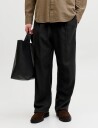 Jack & Jones Jpstbill Andros Vis Linen Blend Jogger   Black   XXL