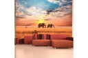 Fototapet African Savannah Elephants 250x193 - Artgeist sp. z o. o.
