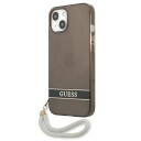 Guess Guess Guhcp13shtsgsk Iphone 13 Mini 5,4" Czarny/Black Hardcase Translucent Stap