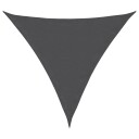  Solseil lysegrå 2x2x2 m 100% polyester oxford 4000947