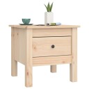 vidaXL Sidebord 40x40x39 cm heltre furu