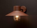 Llitt Victor Veggarmatur E27 sokkel IP44 Corten