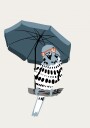 Stylish Budgie Under Umbrella Plakat / 70x100