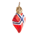 Brink Nordic Juletrepynt norsk flagg 4 cm