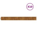  Plenkanter 10 stk 10x103 cm fleksibelt cortenstål