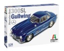 Italeri 1:24 Mercedes-Benz 300 SL Gullwing Modellbyggesett