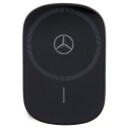Mercedes Silver Star Magsafe – Magnetisk Bilholder Med Trådløs Lading 15W Svart