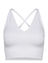 aim´n Shape Seamless Cross Back Bralette - White - S