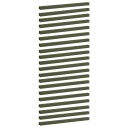 vidaXL Kantprofil til hage 20 stk. 100 x 5 x 5 cm Stål Olivengrønn