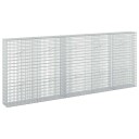 vidaXL Gabion med 5 mm tråd og 5x2,5 cm nett 250x20x100 cm