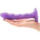 Tantus Charmer Silikondildo 19 cm      - Lilla