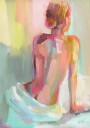 Woman Posing Poster Plakat / 70x100cm
