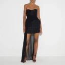 Elisabetta Franchi Dame Kjoler Svart XL,