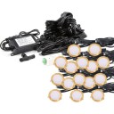Light By Juhl Cosmos underjordisk spot Zigbee messing 15 pk