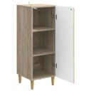  Serviesskap Sonoma eik 33 x 34,5 x 90 cm Konstruert tre