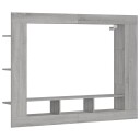  TV benk grå sonoma 152x22x113 cm konstruert tre