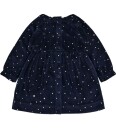 Hust And Claire Hust & Claire Kis Gold velourkjole til baby more navy 74
