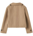 name it Nkfmadelin Trench Coat Short Beige 116