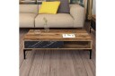 Opperin Sofabord 105x32,6x105 cm - Brun