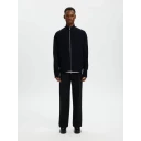 Selected Homme RELAXED ZIP CARDIGAN BLÅ Blå S