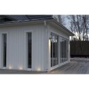 Hide-a-Lite Round Single III Veggarmatur 50 W GU10 Svart Belysning