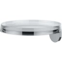 Kartell Laufen hylle t/veggmontering, krom