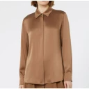 Max Mara Dame Bluser & Skjorter Brun M,