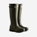 Hunter Womens Balmoral Tall Side Adjustable Dark Olive