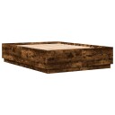  Sengeramme røkt eik 150x200 cm konstruert tre 8721012274341