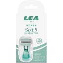 LEA Women Soft 5 Sensitive Mini Razor 2-pack Blades