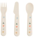 Done by Deer Foodie Cutlery Set Celebration Sand