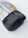 Hestra Ergo Grip Wool Touring Skihansker 5-Finger Navy/Røtt Grå Størrelse 11