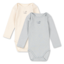 Konges Sløjd   Body 2 pk Perla Buttercream/ Pearl Blue   50 56