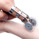 Master Series Spiked Double Finger Pinwheel      - Sølv