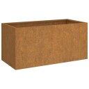 Plantekasse 62x30x29 cm cortenstål