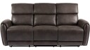 Arvello reclinersofa 3 seter elektrisk   Brun