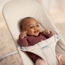 BabyBjörn Balance Soft Vippestol Woven/jersey Lys beige