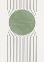Green Harmony Flow Plakat / 21x30