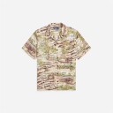 Classic Fit Beach-Print Camp Shirt Playa De Havana