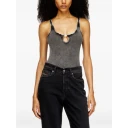 Diesel Dame Topper Svart XS,