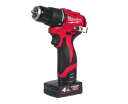 Milwaukee Slagbormaskin M12 Blpdrc-402C Med Batteri Og Lader