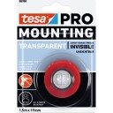 Tesa Mounting Pro Transparent 66965 00000 00 Monteringsbånd L X B 1,5 M X 19 Mm