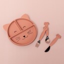 Trixie Silikontallerken Med Inndelinger Og Sugekopp – Mrs. Cat