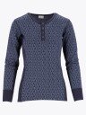 Twentyfour Finse Long Sleeve Ulltopp Blå 34