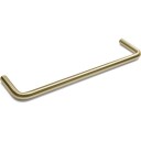 D Line håndklestang 30 cm børstet messing