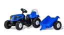 Rolly Toys RollyKid Landini Traktor med tilhenger 11841