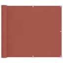 vidaXL Balkong Skjerm Terrakotta 100 x 300 cm Oxford Stoff